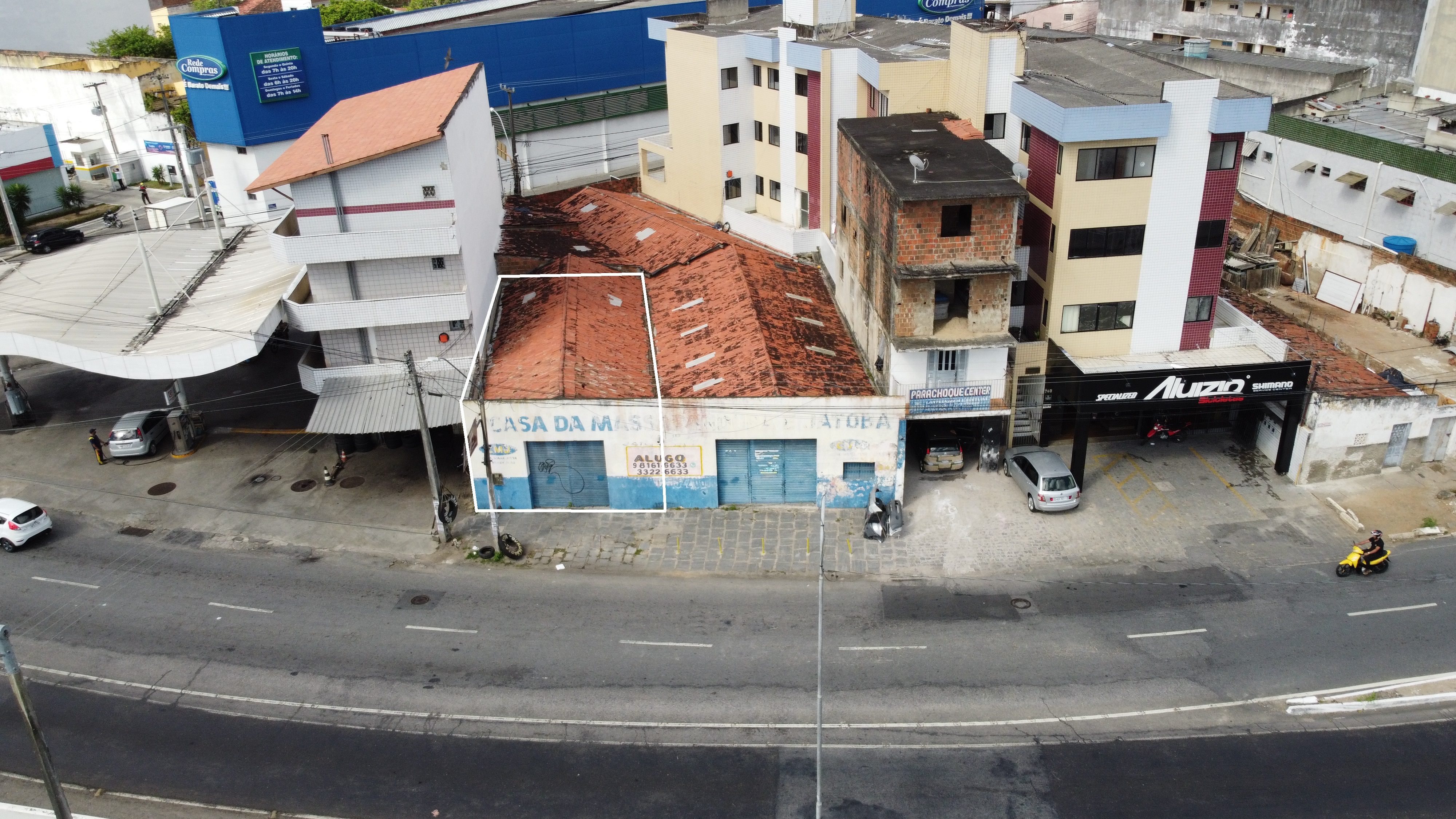 01 (um) Armazém, na Rua Gilo Guedes, 768, Centro - Campina Grande/PB